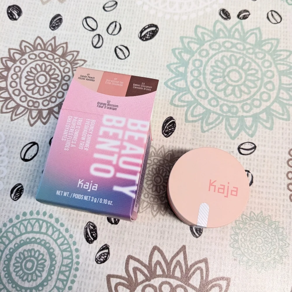 Kaja Beauty Bento Eyeshadow trio - 02 Orange Blossom